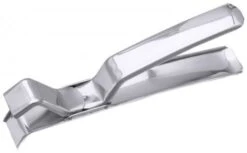 2x Zange Für Pizzableche Aus Edelstahl 18/10, Hochglänzend, Mit Feder, Zum Greifen