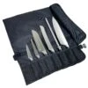 METRO Professional Messer Set 6-tlg., Ink. Tasche Und Messerschärfer, Edelstahl/ Polyester, 44 X 87.5 X 1 Cm, Schwarz