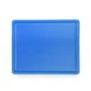 4x HENDI Schneidbretter HACCP Gastronorm 1/2 - Für Fisch - Farbe: Blau 265x325x(H)12 Mm