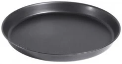 9x Pizzablech Aus Blaublech, Mit Gebördeltem Rand, Nicht Spülmaschinengeeignet.