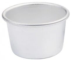 18x Contacto Dariolform Aus Aluminium Bodendurchmesser: 4 Cm, Höhe: 3,2 Cm, Durchmesser Innen: 5 Cm, Volumen: 60 Ml